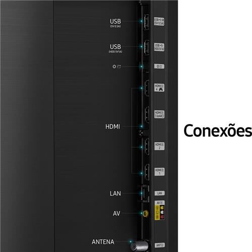 Smart TV 65" Neo QLED 4K Samsung 65QN85A, Mini Led, Painel 120hz