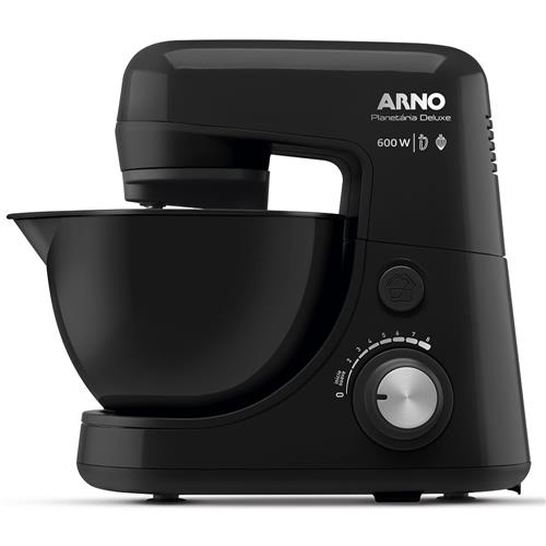 Menor preço em Batedeira Planetária Arno Nova Deluxe SX34 com 8 Velocidades - Preta