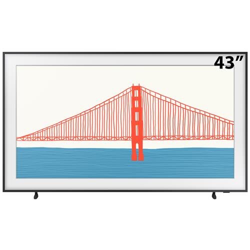 Smart TV 43" QLED 4K Samsung The Frame 2021 43LS03A, Design slim, Única Conexão, Modo Arte é boa?
