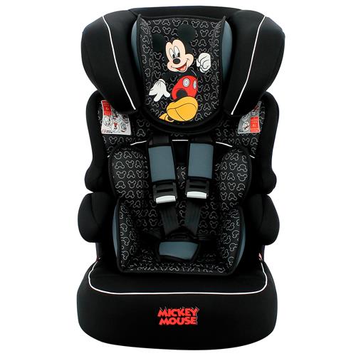 Menor preço em Cadeira Para Automóvel Team Tex Beline Luxe Mickey Mouse Vite - 9 a 36 Kg - Preta