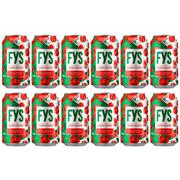 Refrigerante Guaraná FYs Lata 350ml - 12 unidades