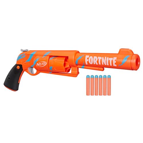 Menor preço em Lançador de Dardos Nerf Fortnite 6-SH F2684 Hasbro