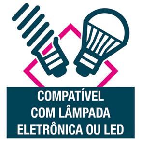 Ventilador de Teto Ventisol Aires com Lustre e 3 Velocidades - Branco - 220v - 6