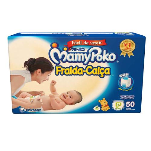 Menor preço em Fralda Calça MamyPoko Mega Pack com 50 Unidades – Tamanho P 