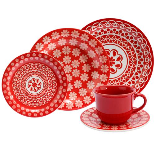 Aparelho de Jantar e Chá Oxford Daily Floreal Renda J591-6404 - 30 Peças é boa?