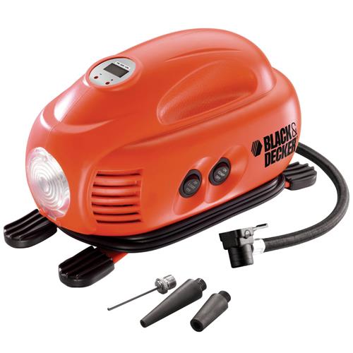 Menor preço em Mini Compressor Automotivo Black + Decker ASI200-LA com Calibrador Digital e Luz de Emergência - 12V