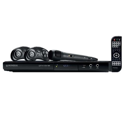 DVD Player Karaokê Mondial Game Star D-03 c/ Ripping, 2 Joysticks e 1 Microfone é boa?