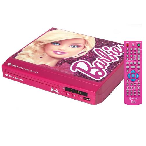 Dvd Player Compacto Tectoy Kids Dvt C131 Barbie Com Entrada Usb E Funcao Ripping Dvd Player Pontofrio