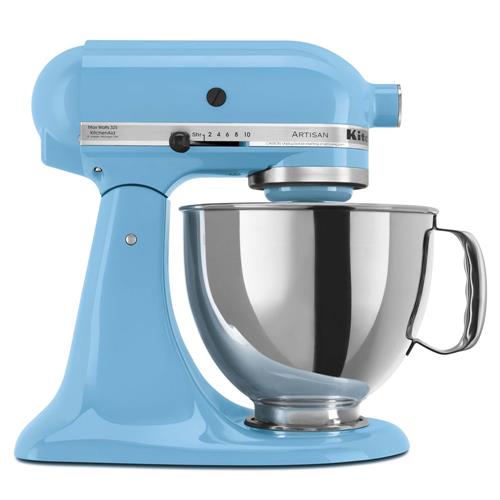 Menor preço em Batedeira Kitchenaid Stand Mixer Crystal Blue 10 Velocidades, Movimento Planetário e Tigela de 4,83L 110V – Azul
