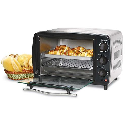 Forno Elétrico Black+Decker FT140 14 Litros Tostador com Bandeija e Pegador - Preto é boa?