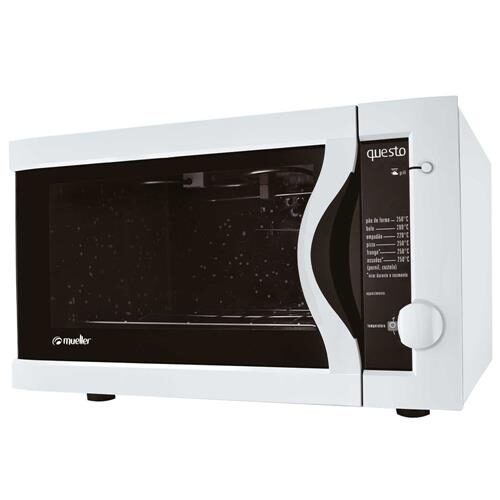 Menor preço em Forno Elétrico Mueller Questo 44 Litros com Grill e Isolamento Térmico 1750W - Branco