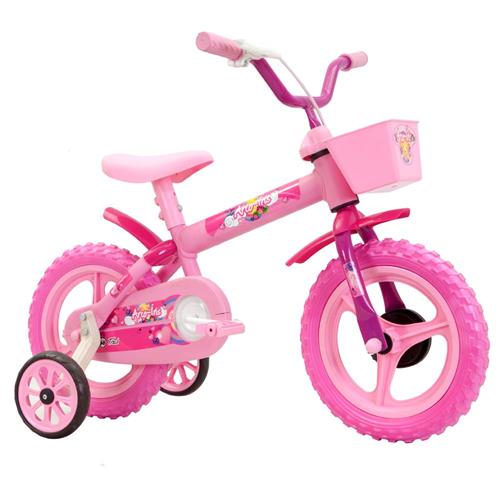 Menor preço em Bicicleta Infantil Aro 12 Track & Bikes Arco Íris - Rosa