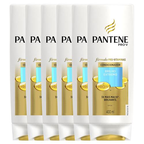 Condicionador Pantene Brilho Extremo 400ml - 6 Unidades	 é boa?