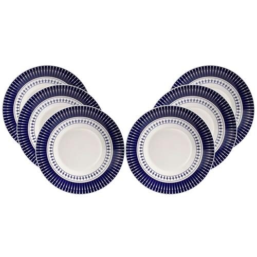 Conjunto de Pratos Fundos Oxford Colb Biona 22 CM em Cerâmica MM14-1645 - 6 Peças é boa?