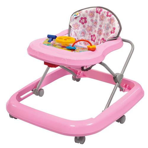 Menor preço em Andador Tutti Baby Toy Musical - Até 15 kg - Rosa Bebê