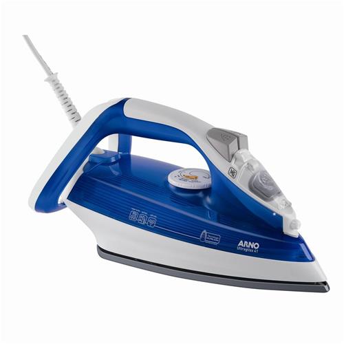 Menor preço em Ferro a Vapor Arno Ultragliss FU41 com Spray - Azul