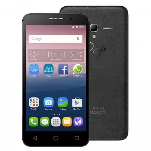Menor preço em Smartphone Alcatel OneTouch Pop3 Preto com Tela 5”, Dual Chip, Câmera 8MP, Android 5.1, 3G, Bluetooth e Processador Quad Core de 1.1GHz