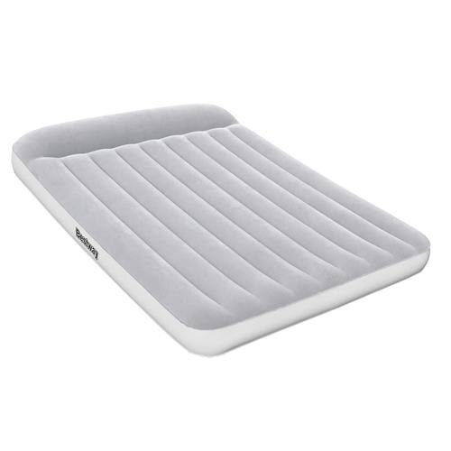 Menor preço em Colchão Inflável Casal Queen Bestway Aerolax Cinza - 110v