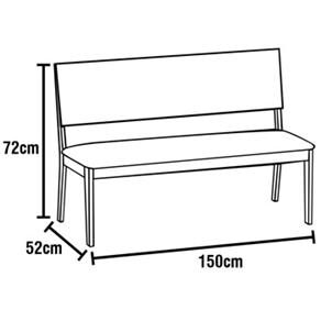 Banco de Jardim Tramontina Tramandaí - Branco - Bancos de Jardim