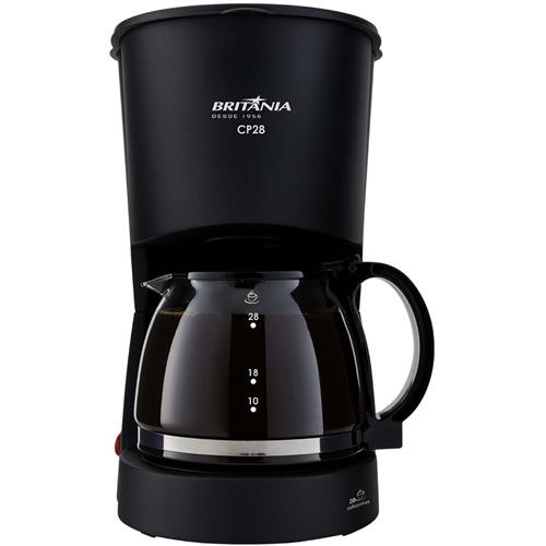 Cafeteira Elétrica Britânia CP28 até 28 Cafés - Preta é boa?