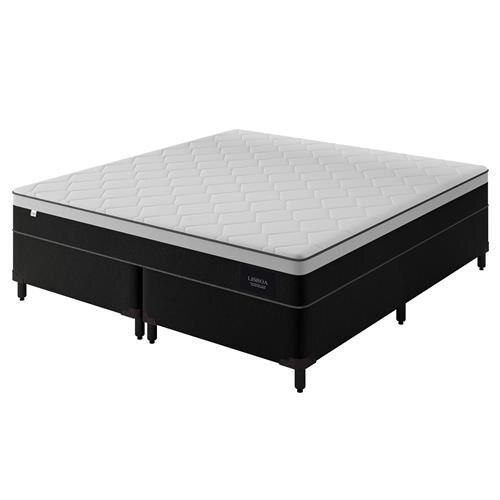 Cama Box + Colchão King Size Plumatex Lisboa com Pillow Inn e Molas Ensacadas 62x193x203 cm - Branco/Preto é boa?