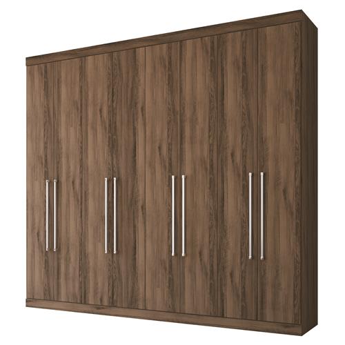 Menor preço em Guarda-Roupa Santos Andirá Havana Master Vip com 8 Portas e 4 Gavetas