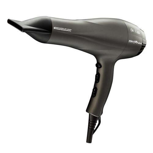 Secador de Cabelos Britânia SP3000 Motor AC Profissional Cinza 2000W é boa?