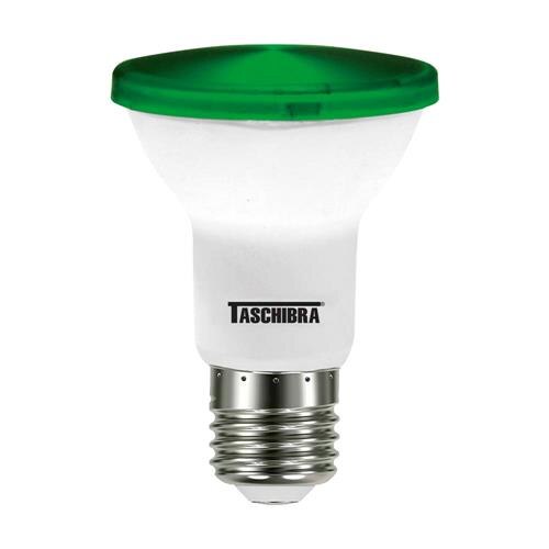 Menor preço em Lâmpada Taschibra LED Par 20 IP em Plástico e Metal – Verde