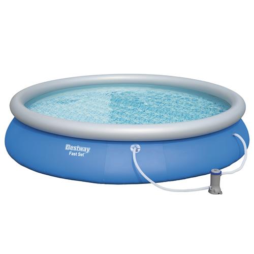 Piscina Bestway Fast Set 57315 com Filtro 127V - 9.677 Litros é boa?