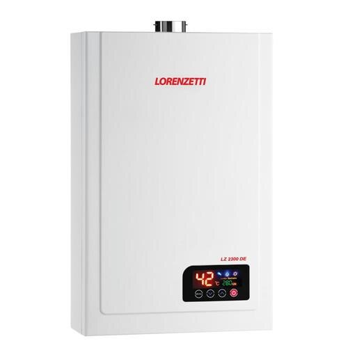 Menor preço em Aquecedor de Água a Gás Lorenzetti LZ 2300DE Por Exaustão Forçada Bivolt - Gás Natural