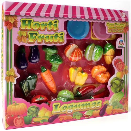 Menor preço em Coleção Horti Fruti Braskit Legumes