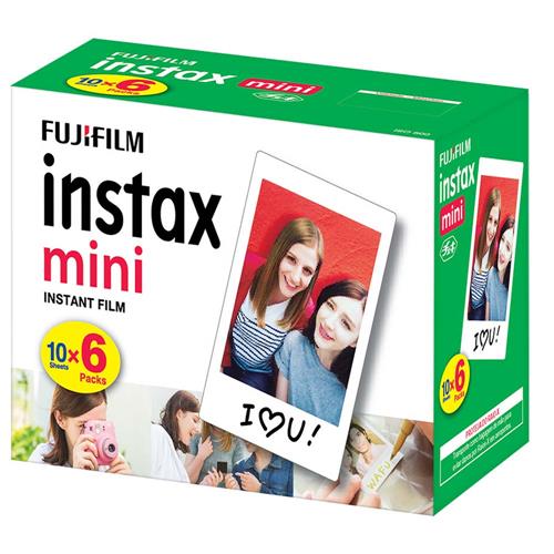 Menor preço em Filme Instantâneo Fujifilm Instax Mini Kit com 60 Fotos