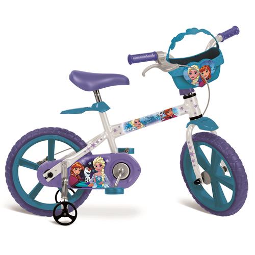 Bicicleta Aro 14 Bandeirante Disney Frozen - Branca é boa?