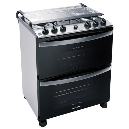 Menor preço em Fogão Brastemp BFD5NCB 5 Bocas com Duplo Forno - Branco