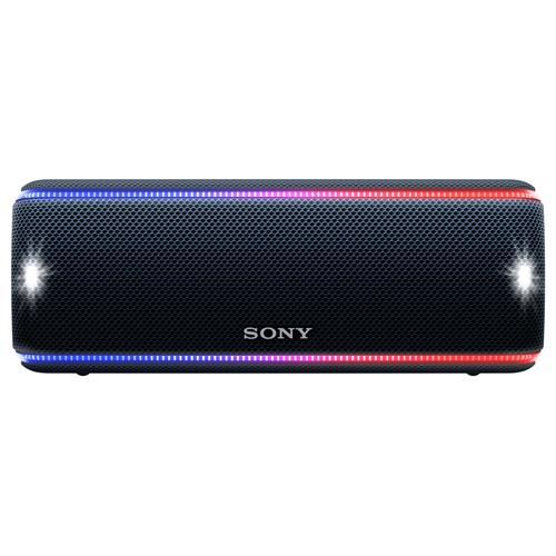 Caixa de Som Portátil Sony SRS-XB31 com Bluetooth, Extra Bass, Iluminação Multicolorida, Efeitos Sonoros, Design a Prova d'água e Poeira - Preta é boa?
