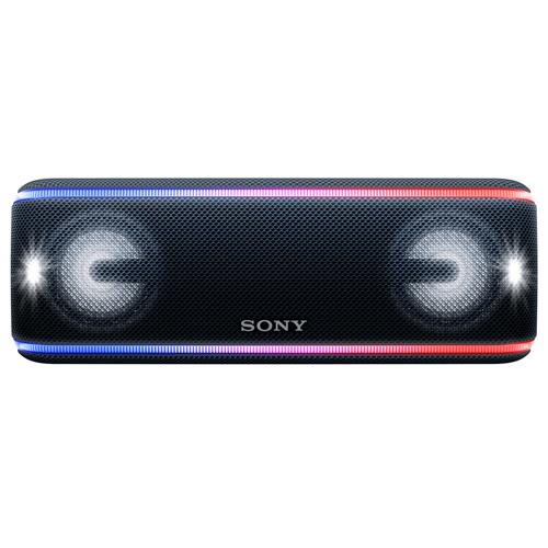 Menor preço em Caixa de Som Portátil Sony SRS-XB41 com Bluetooth, Extra Bass, Iluminação Multicolorida, Efeitos Sonoros, Design a Prova d'água e Poeira - Preta
