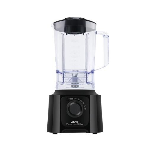 Menor preço em Liquidificador Arno Power Max LN50 com 5 Velocidades 700W – Preto 