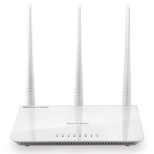 Menor preço em Roteador Multilaser RE163V 300Mbps Wireless N 3 Antenas 4 Portas