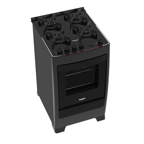 Fogão Dako 4 Bocas Supreme Glass com Acendimento Automático – Preto Menor preço em Fogão Dako 4 Bocas Supreme Glass com Acendimento Automático – Preto