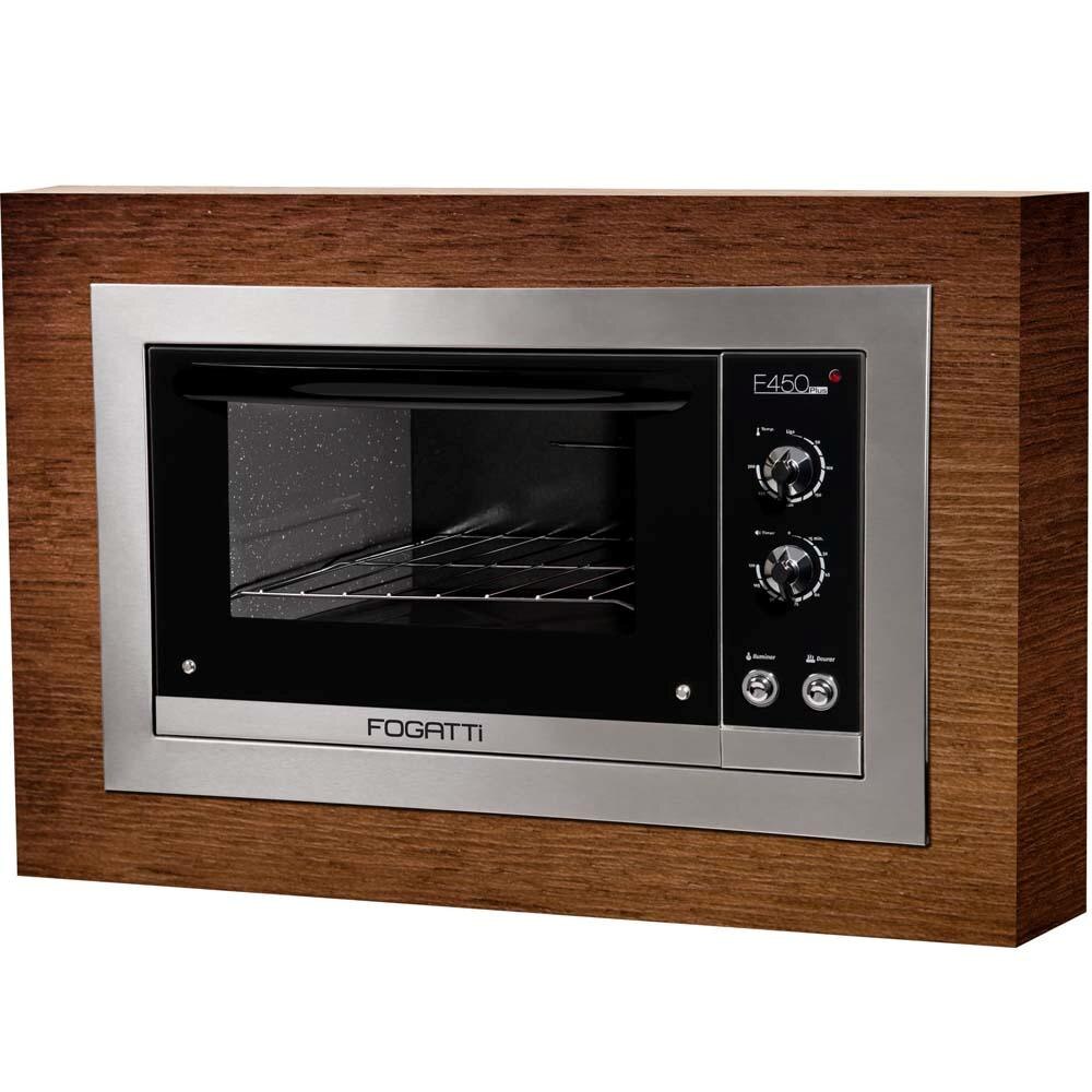 Forno De Embutir El Trico Fogatti F450 Plus Com Timer E Autolimpante Forno De Embutir El Trico Fogatti F450 Plus Com Timer E Autolimpante