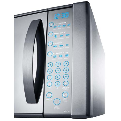 Forno De Micro ondas Electrolux Blue Touch Espelhado MEC41 Com Grill 