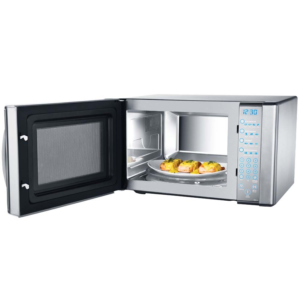Forno De Micro ondas Electrolux Blue Touch Espelhado MEC41 Com Grill 