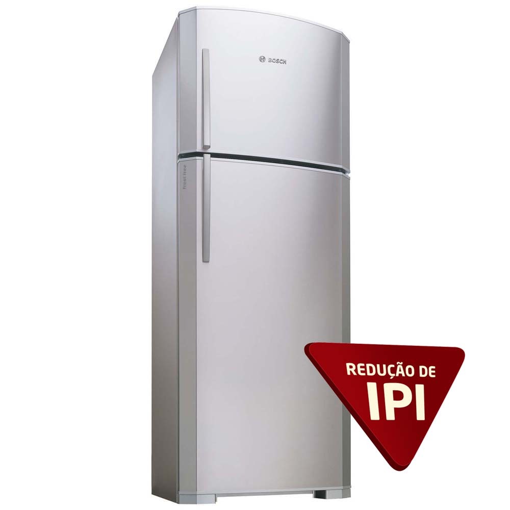 Refrigerador Bosch Frost Free Duplex Space KDN47A 445 L Inox 2