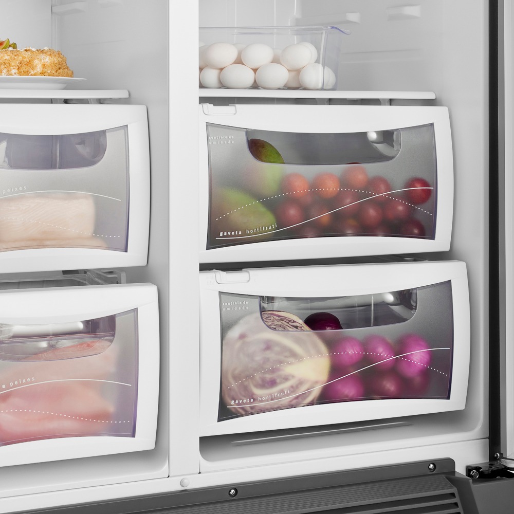 Refrigerador Side by Side Electrolux SH72X com Home Bar, Dispenser de