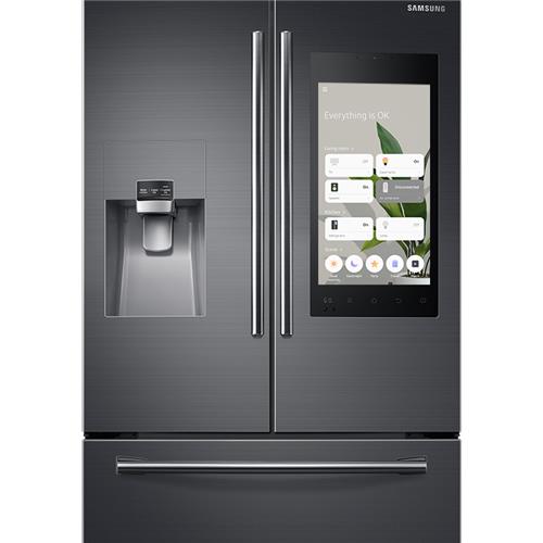 Refrigerador Samsung RF265BEAESG/AZ French Door Family Hub Black