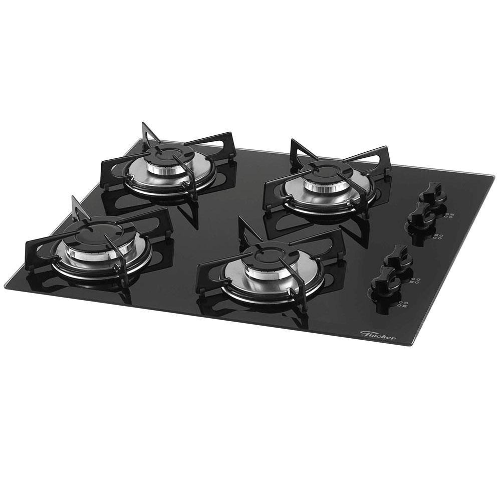 Cooktop a Gás 4 Bocas Fischer 1519 Cooktops no