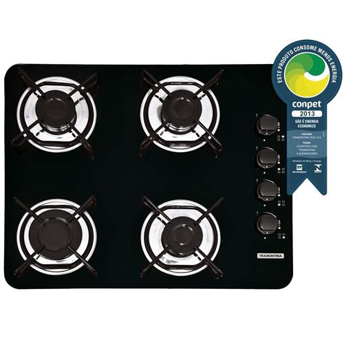 Cooktop a Gás 4 Bocas Tramontina Glass "Brasil" Standard é boa?