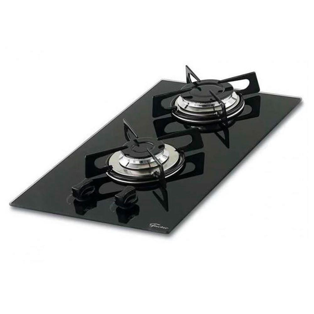 Cooktop Dominó a Gás 2 Bocas Fischer Cooktops no