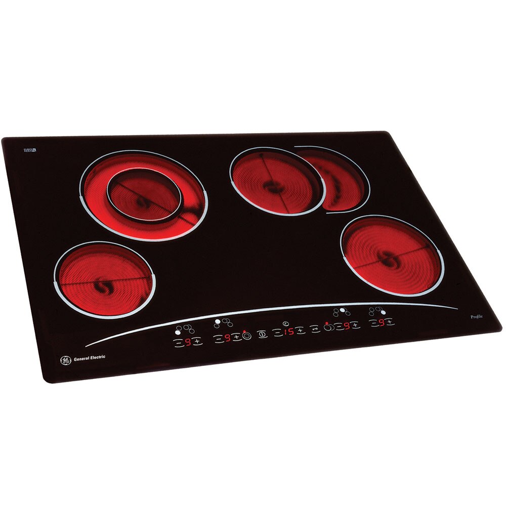Cooktop Elétrico 4 Bocas GE CTEGE080S512VT com Timer Digital 80 cm 220V Cooktops no