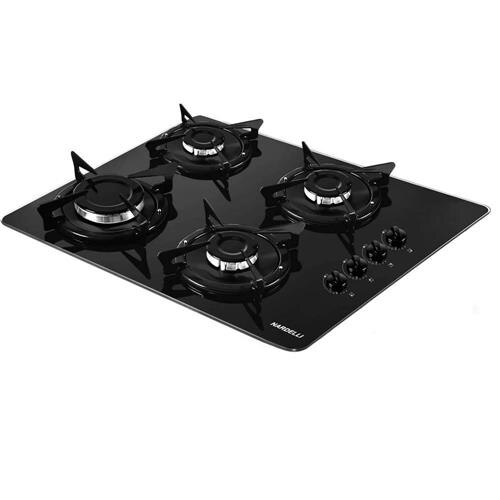 Cooktop a Gás GLP 4 Bocas Nardelli com Queimador Rápido e Flange Esmaltada - Bivolt é boa?